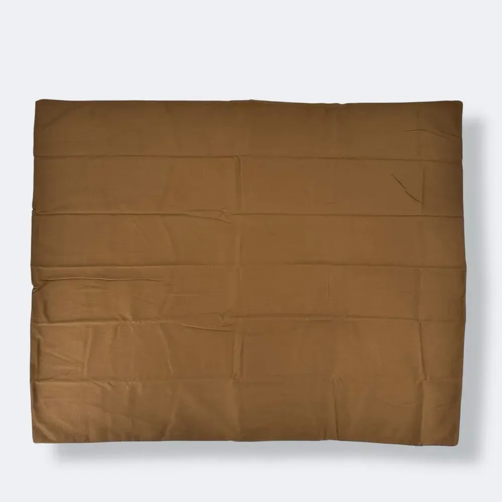 Restoration Hardware Garment Dyed Brushed Cotton Sham Queen Lounger Bronze